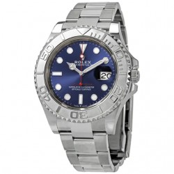 ROLEX YACHT MASTER 1 PURE SILVER STAINLESS STEEL MULTIPLE DIAL OPTIONS 40MM